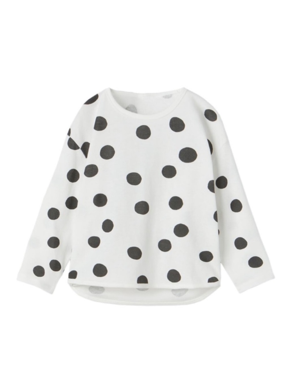 Zara Polka Dot Long Sleeve T-shirt